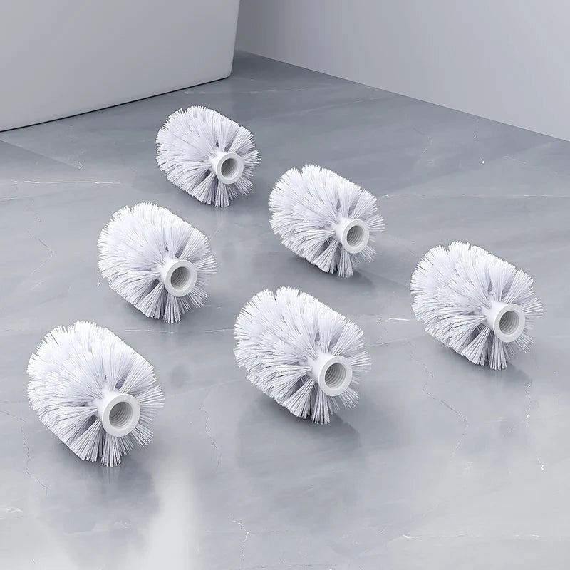 Toilet Brush Holder with Disposable Brush Head - Smarsty