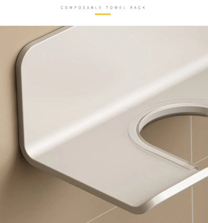 Wall-Mounted Hair Dryer Holder for Space-Saving Storage - Smarsty