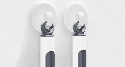 Water Spray Silicone Toilet Brush with Long Handle - Smarsty