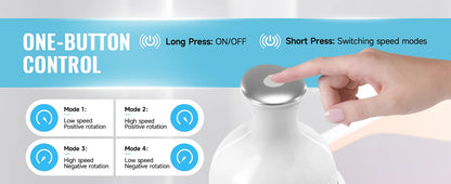 Wireless Electric Scalp Massager for Stress Relief - Smarsty