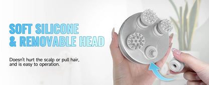 Wireless Electric Scalp Massager for Stress Relief - Smarsty