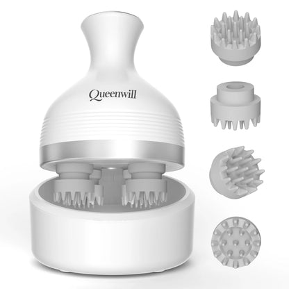 Wireless Electric Scalp Massager for Stress Relief - Smarsty