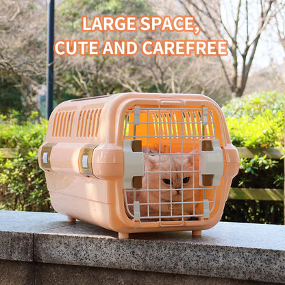 Outdoor Portable Cat Carrier with Breathable Design - Smarsty