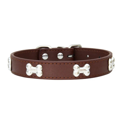Durable Leather Dog Collars with Personalized Features - Smarsty