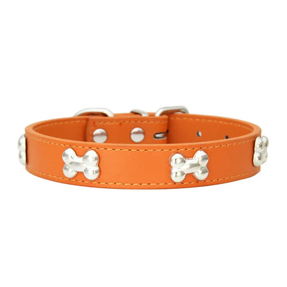 Durable Leather Dog Collars with Personalized Features - Smarsty