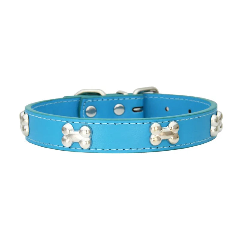 Durable Leather Dog Collars with Personalized Features - Smarsty