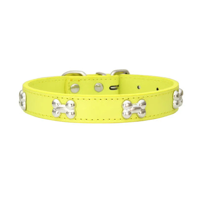 Durable Leather Dog Collars with Personalized Features - Smarsty