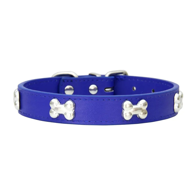 Durable Leather Dog Collars with Personalized Features - Smarsty