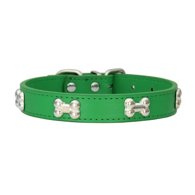 Durable Leather Dog Collars with Personalized Features - Smarsty