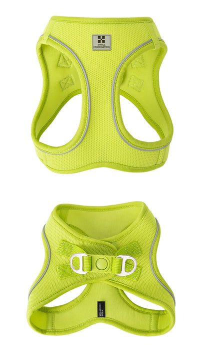 Adjustable Reflective Dog Harness Leash Set for Small Dogs - Smarsty