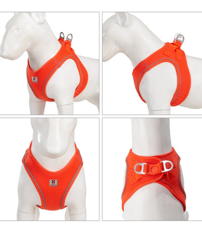 Adjustable Reflective Dog Harness Leash Set for Small Dogs - Smarsty