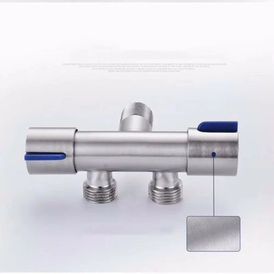 Dual Control Stainless Steel Bathroom Faucet for Easy Use - Smarsty