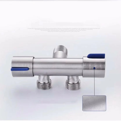 Dual Control Stainless Steel Bathroom Faucet for Easy Use - Smarsty