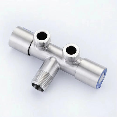 Dual Control Stainless Steel Bathroom Faucet for Easy Use - Smarsty