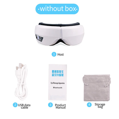 6D Smart Eye Massager with Bluetooth Music Relaxation - Smarsty