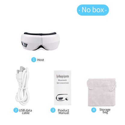 6D Smart Eye Massager with Bluetooth Music Relaxation - Smarsty