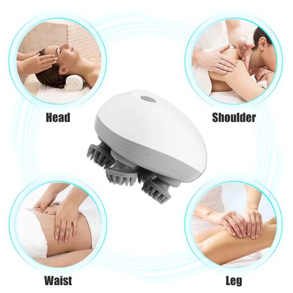 Electric Head Scalp Massager for Deep Relaxation - Smarsty
