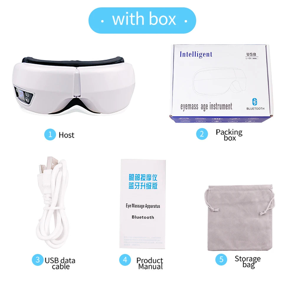 Smart Eye Massage Instrument for Relaxation and Fatigue Relief - Smarsty