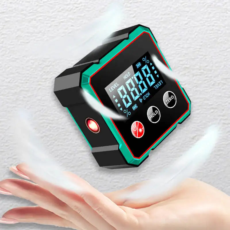 Laser Digital Protractor Inclinometer with Magnetic Base - Smarsty