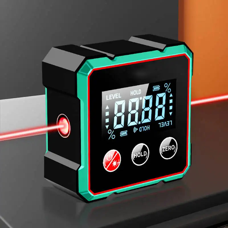 Laser Digital Protractor Inclinometer with Magnetic Base - Smarsty
