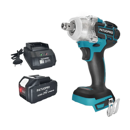 500N.m Brushless Cordless Impact Wrench for Home DIY - Smarsty