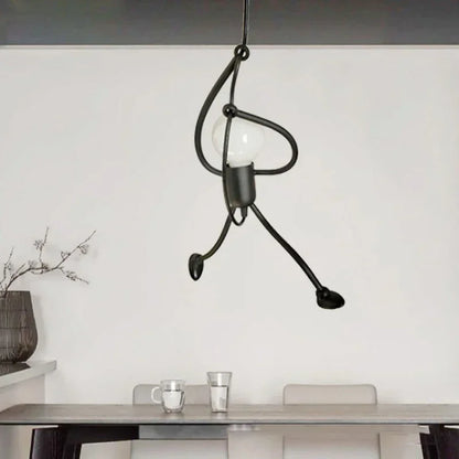 Vintage Iron Chandelier LED Ceiling Lamp for Kids Room - Smarsty