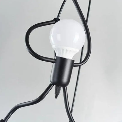 Vintage Iron Chandelier LED Ceiling Lamp for Kids Room - Smarsty