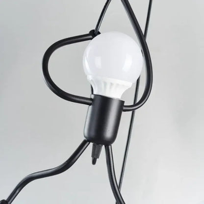 Vintage Iron Chandelier LED Ceiling Lamp for Kids Room - Smarsty