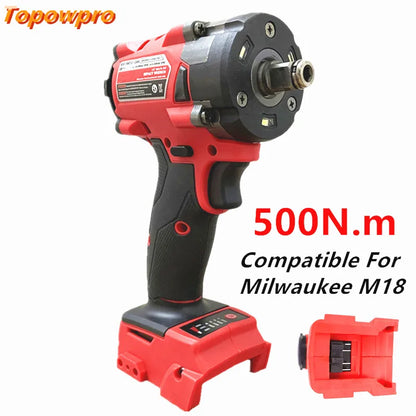 Electric Cordless Wrench Brushless Screwdriver High Torque Tool - Smarsty