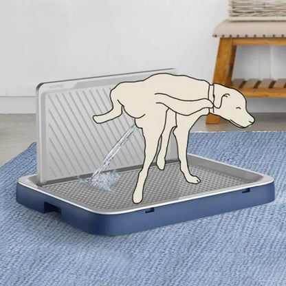 Pet Dog Toilet Pan with Removable Anti-Splash Net - Smarsty