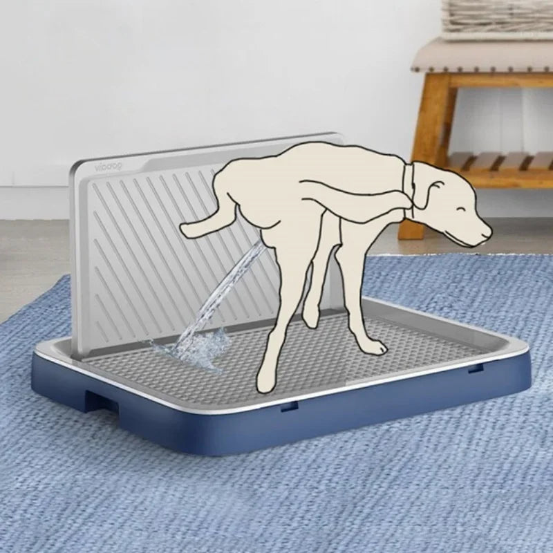 Pet Dog Toilet Pan with Removable Anti-Splash Net - Smarsty