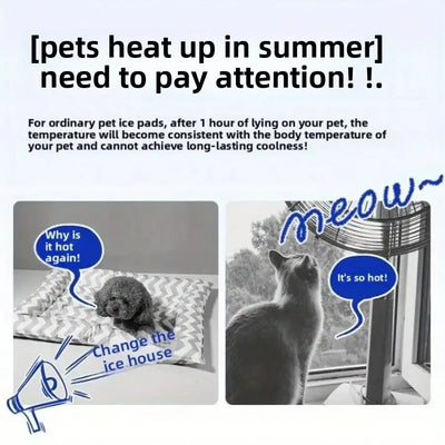 Summer Cooling Cat and Dog Ice House Bed - Smarsty