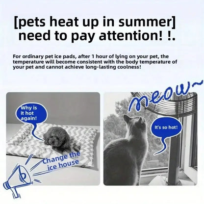Summer Cooling Cat and Dog Ice House Bed - Smarsty