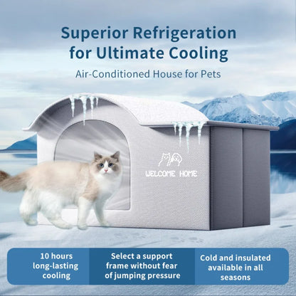 Summer Cooling Cat and Dog Ice House Bed - Smarsty