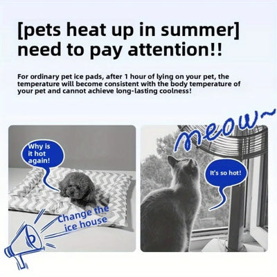 Summer Cooling Cat and Dog Ice House Bed - Smarsty