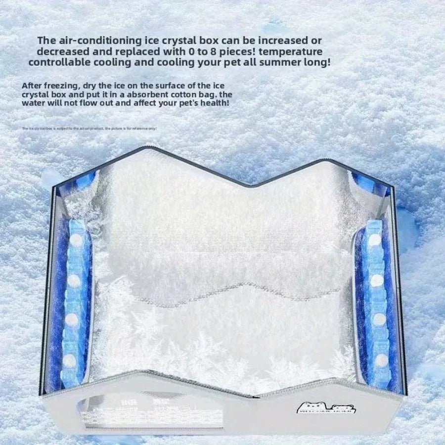 Summer Cooling Cat and Dog Ice House Bed - Smarsty