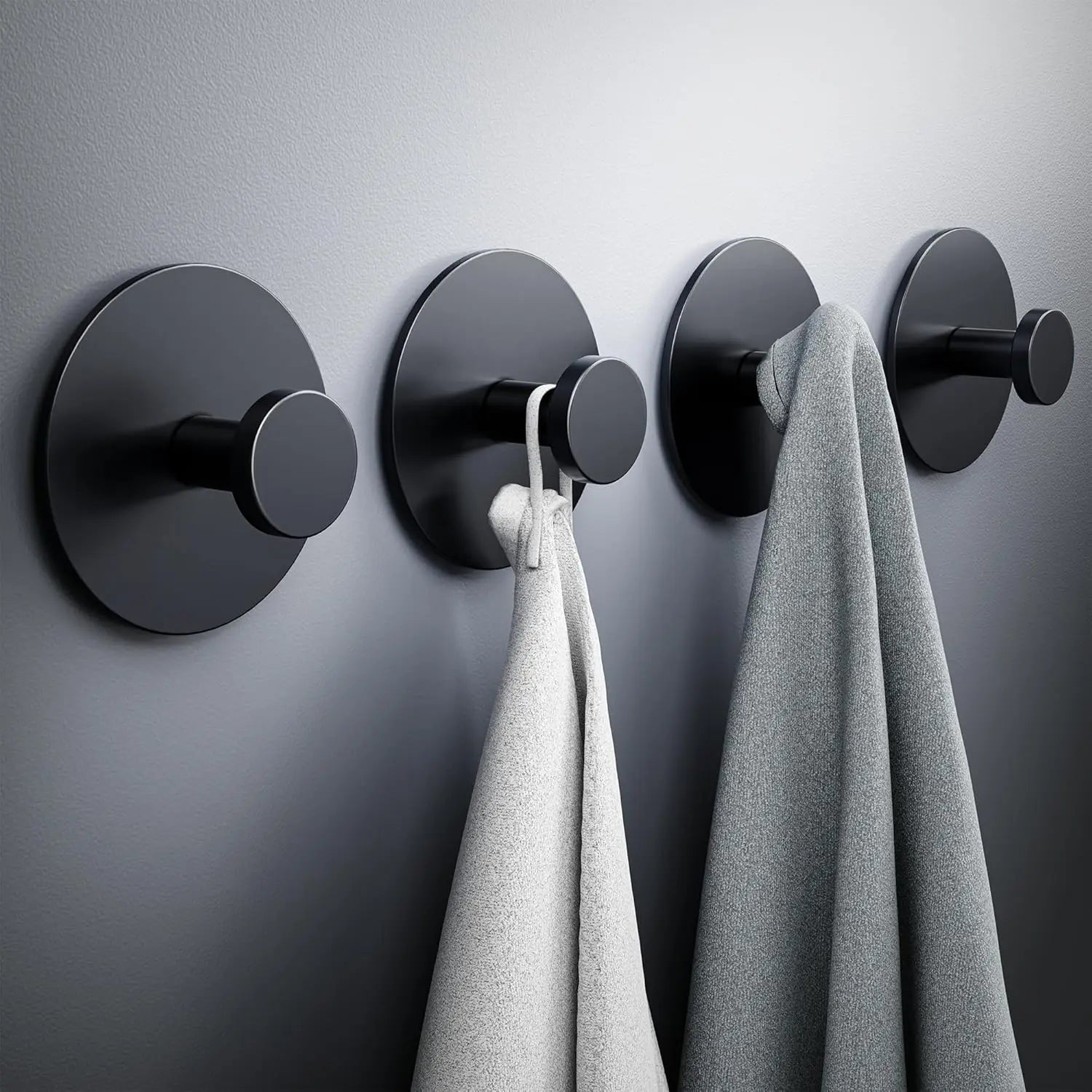 Extra Sticky Stainless Steel Towel Hooks for Space Saving - Smarsty