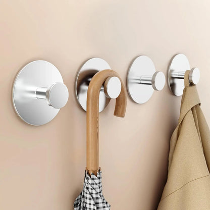 Extra Sticky Stainless Steel Towel Hooks for Space Saving - Smarsty