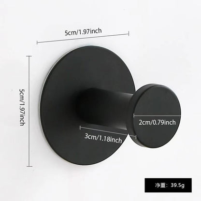 Extra Sticky Stainless Steel Towel Hooks for Space Saving - Smarsty
