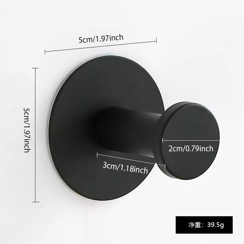 Extra Sticky Stainless Steel Towel Hooks for Space Saving - Smarsty