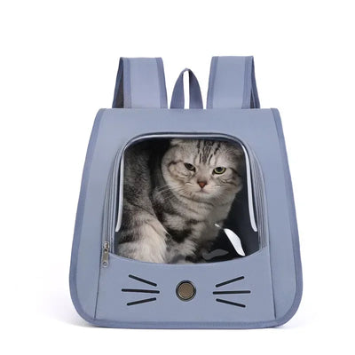Breathable Cat Carrier Backpack for Outdoor Travel - Smarsty
