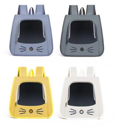 Breathable Cat Carrier Backpack for Outdoor Travel - Smarsty