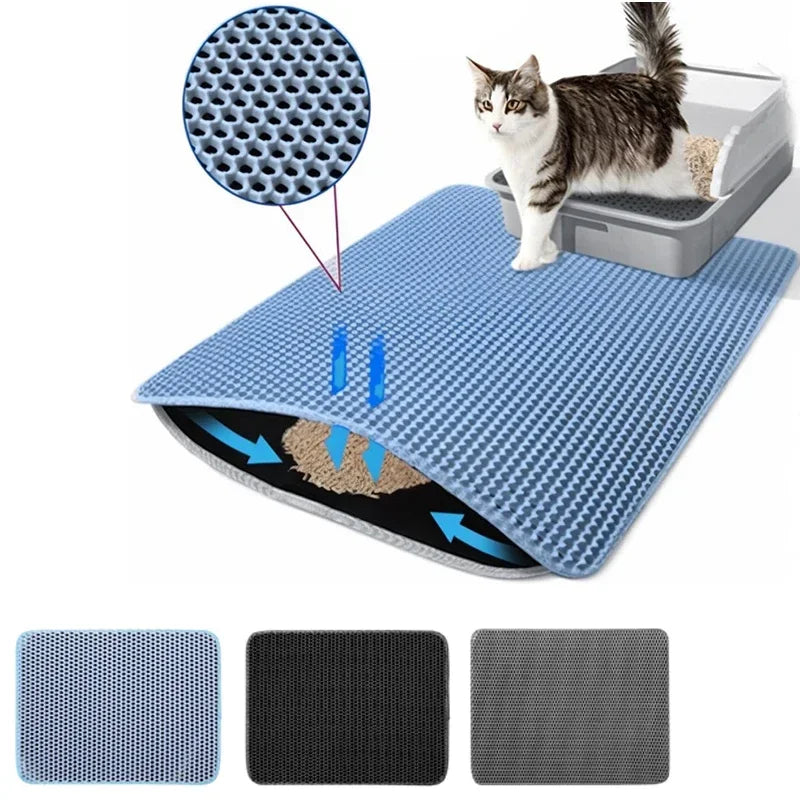 Waterproof Cat Litter Mat with Non Slip Design - Smarsty