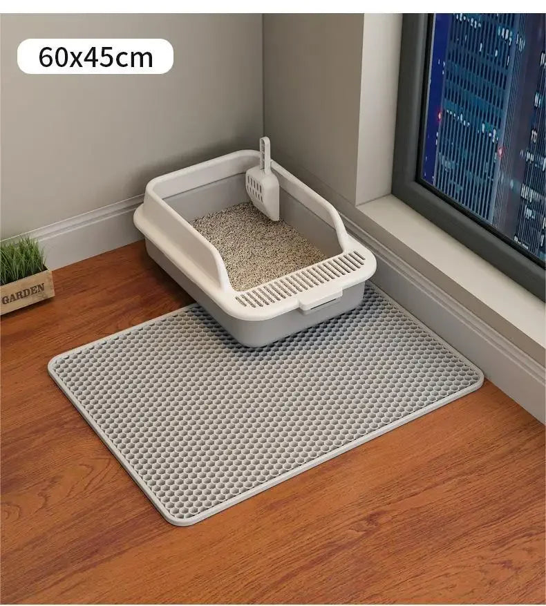 Waterproof Cat Litter Mat with Non Slip Design - Smarsty