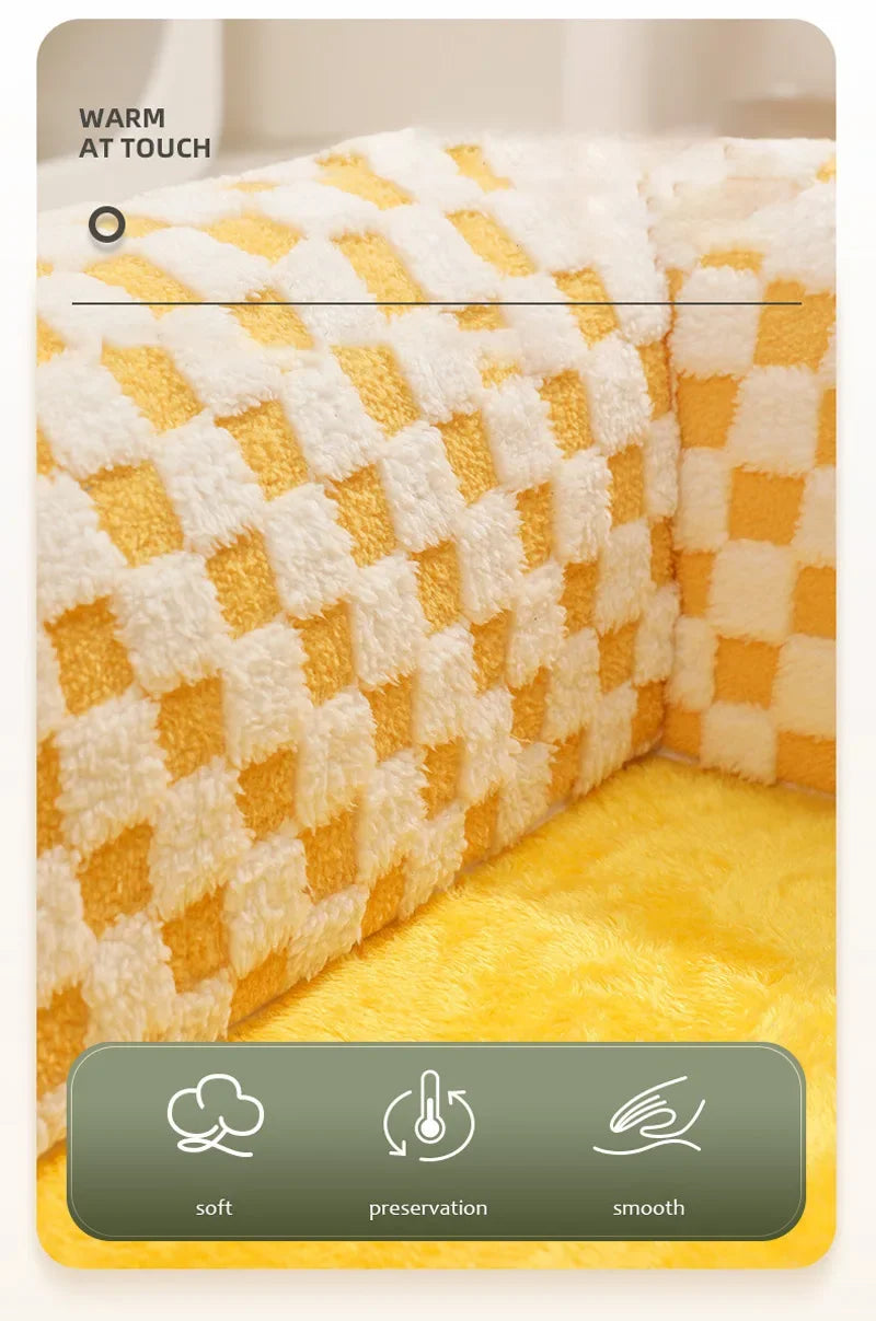 Breathable Cat Bed with Play Tunnel for Fun - Smarsty
