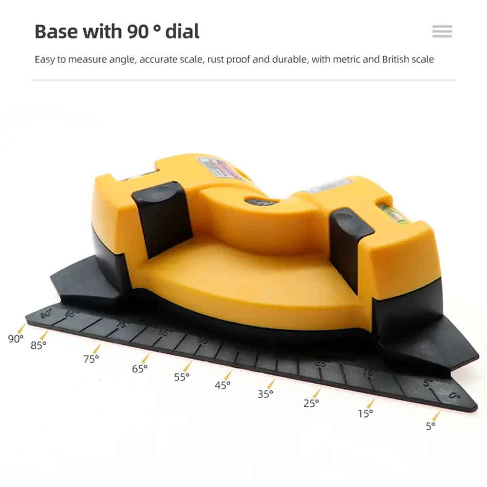 90 Degree Infrared Laser Level for Accurate Measurement - Smarsty
