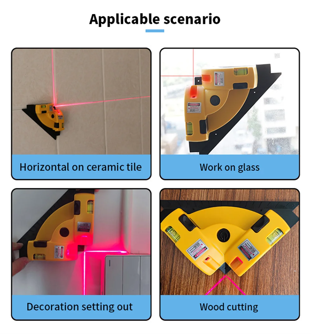 90 Degree Infrared Laser Level for Accurate Measurement - Smarsty
