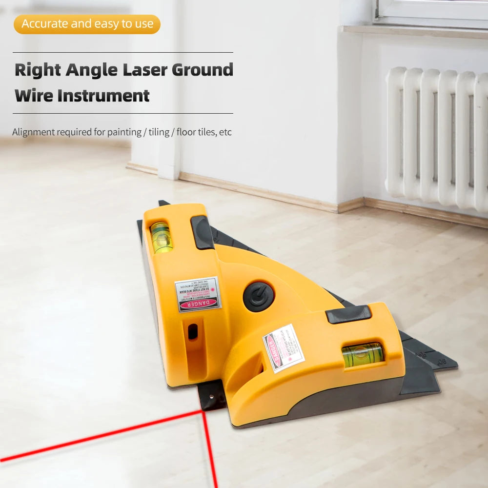 90 Degree Laser Level Portable Angle Gauge for Accurate Home Decoration - Smarsty