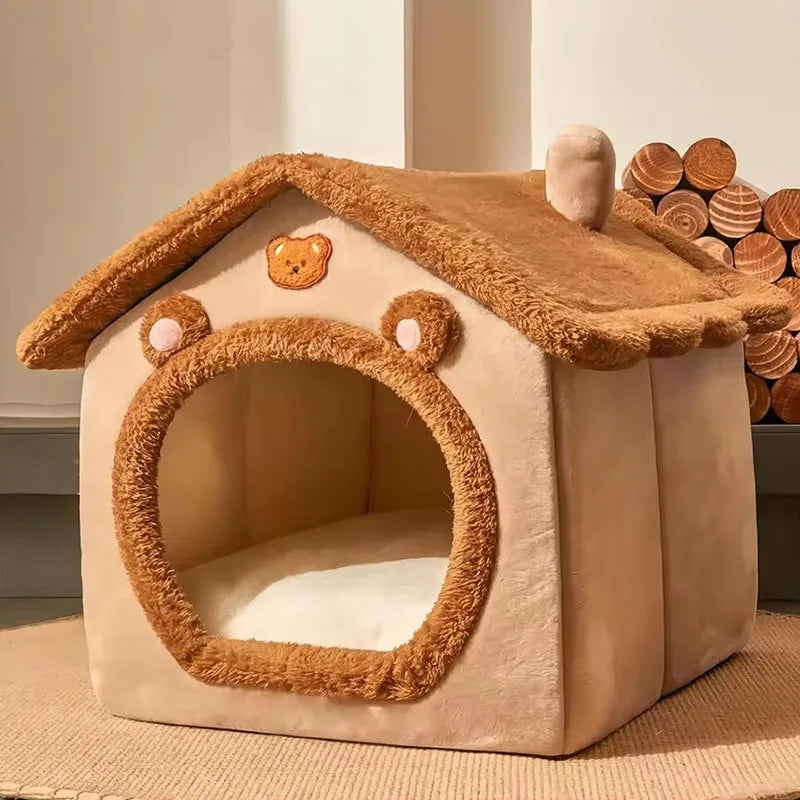 Foldable Pet House for Cats and Small Dogs - Smarsty