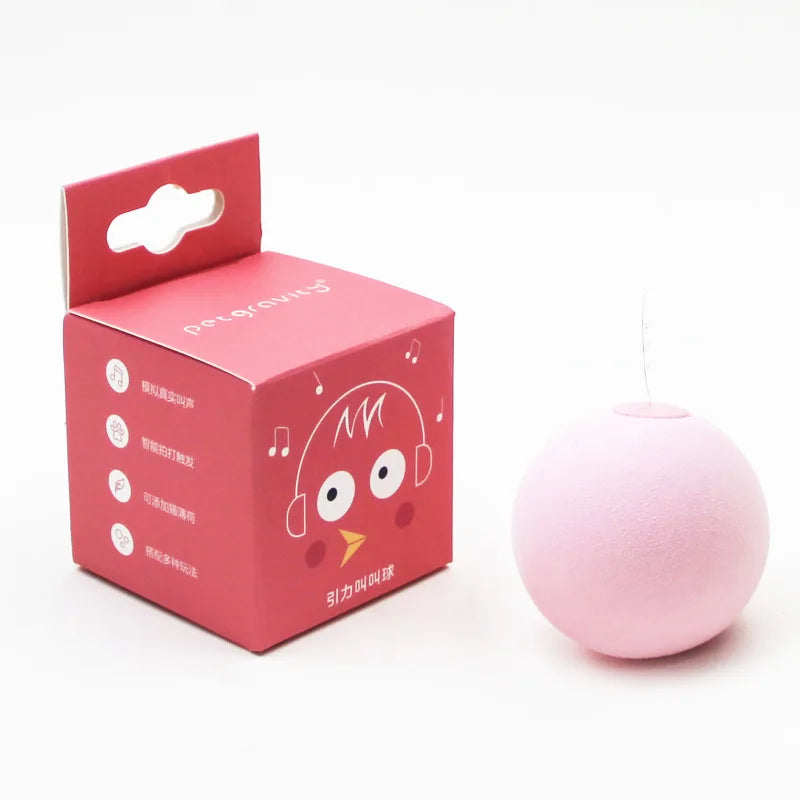 Interactive Catnip Squeaky Ball Toy for Kittens - Smarsty